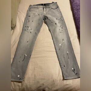 Distressed Gray 7 for all mankind